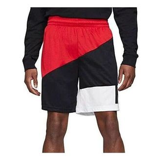 Nike Dri-fit Basketball Shorts Black University Red CV1912-657