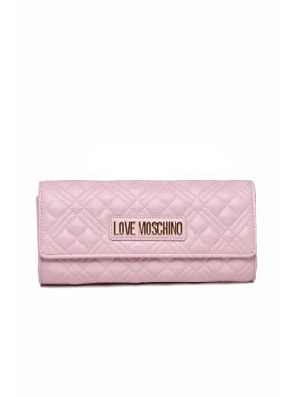 Love Moschino Pink Polyurethane Quilted Shoulder Bag