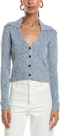 ATM Anthony Thomas Melillo Collared Wool-Blend Cardigan
