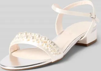 Rainbow Club Sandaletten mit Perlenbesatz Modell Kendall in Offwhite, Gr&ouml;&szlig;e 37