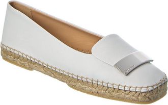 Sergio Rossi Sr1 Leather Espadrille