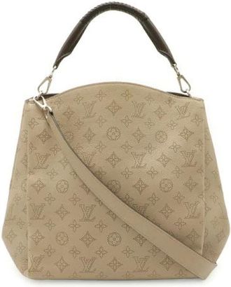Louis Vuitton Pre-owned Mahina Babylon PM Leather Shoulder Bag - - Pre-owned - Donna - Beige - ONE SIZE