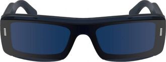 Calvin Klein Blue Pilot Unisex Sunglasses CK24503S 438 51