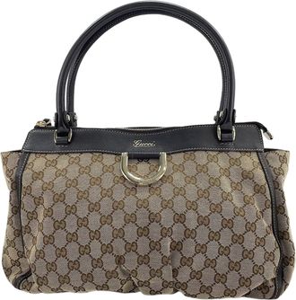 Gucci Beige Tote Bag (Pre-Owned)