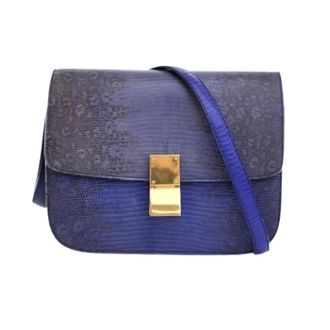 Celine Pre-owned Cross Body Bags, female, Blue, Size: ONE SIZE Pre-owned Leather celine-bags