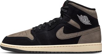 Nike Jordan Mens Air Jordan 1 Mid SE Shoes in Black | IB7110-002