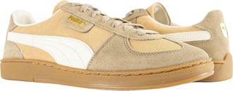 Puma Mens Puma Super Team SD Sneakers 398528-04 Sand Dune Frosted Ivory