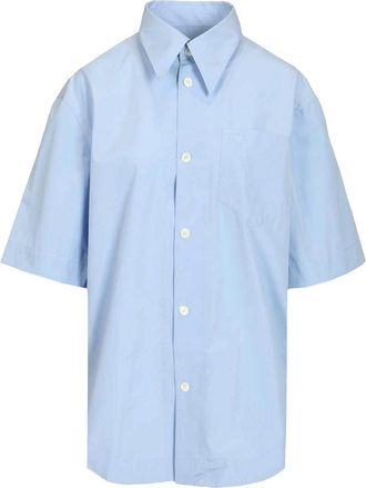 Ami Short-Sleeved Poplin Shirt