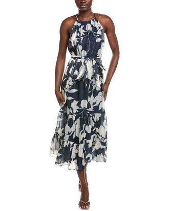 Laundry Laundry by Shelli Segal Organza Printed Dress