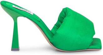 Sebastian Green Slip-on Heels