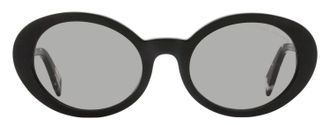 Marc Jacobs Oversized Oval Sunglasses - Black