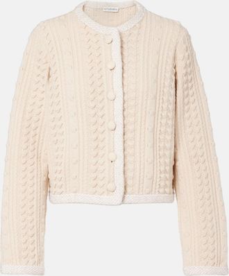 Altuzarra Cardigan Stef in misto lana