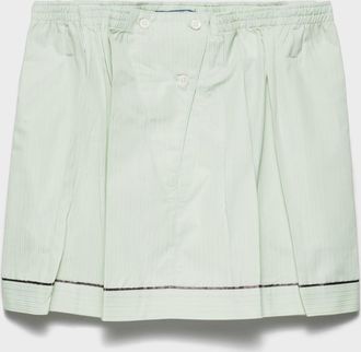 Prada Cotton miniskirt