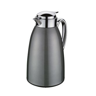 OEM Jarra T&eacute;rmica Cilio Venezia, Acero Inoxidable, 1,0 L, Di&aacute;metro 14 X 27 Cm, Gris