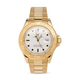 Rolex Pre-owned Rolex Yacht-Master Automatic Chronometer White Dial Mens Watch 16628 WSO