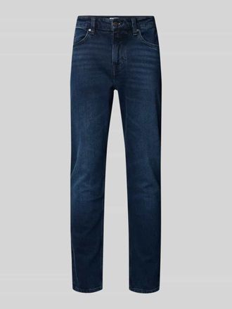Marc O'Polo Denim Marc OPolo Denim Tapered Fit Jeans aus Baumwoll-Mix Modell ARIC in Dunkelblau, Größe 30/32