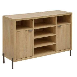 5five Simply Smart Aparador Alvo Rectangular, 39,5 X 120,5 Cm, 2 Puertas, Color Beige - 5five