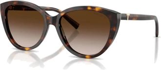 Tiffany & Co. Dames, Accessoires, Bruin, Maat: 56 MM Polyamide