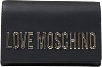 Love Moschino Zwarte Polyethyleen Handtas