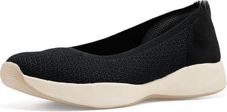 Life Stride Unity Slip-On Shoes Womens Dress Flat Shoes Black Fabric : 8.5 M (B), Synthetic