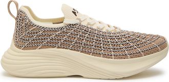 Athletic Propulsion Labs Zipline Embroidered Knitted Sneakers - Brown - 10 (IT40.5 / UK7.5)