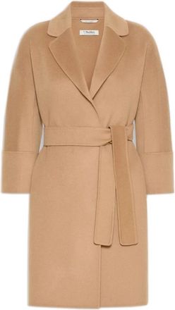 Max Mara Abrigo Arona - Coats - Mujer - Marr&oacute;n - XS