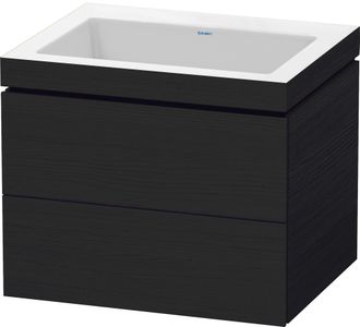 Duravit Duravit L-cube Conjunto Encolado A Pared, 2 Cajones, Sin
