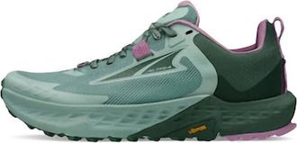 Altra Womens Timp 5 Running Shoes In Green/forest