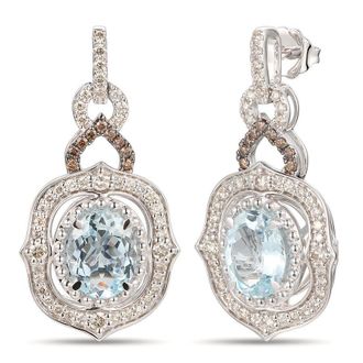 Le Vian Ladies Nude Diamonds Earrings set in 14K Vanilla Gold