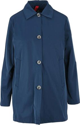Museum Duster Coat with Vest - Blue