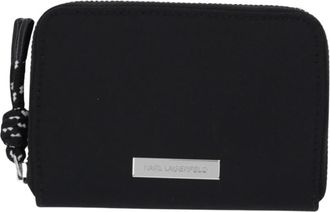 Karl Lagerfeld Ikon Ritssluiting Portemonnee - Dames - Portefeuilles - Zwart - ONE Size - Accessoires