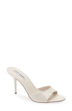 Steve Madden Porcha Stiletto Mule Sandal in Bone at Nordstrom Rack, Size 8.5