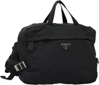 Prada Pre-owned Belt Bags, female, Black, Size: ONE SIZE Pre-owned Vintage Hand Bag