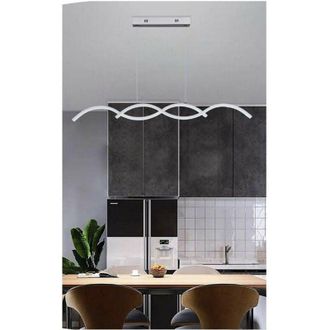 Trade Shop Trade Shop Traesio - Trade Shop - Lampadario Led Moderno Lampada Twist Sospensione 25w Luce 6500k 4000k 3000k A43b