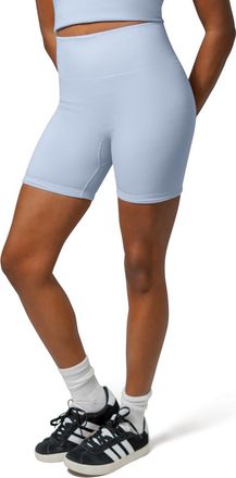 Kindred Bravely Sublime Maternity & Postpartum Bike Short in French Blue at Nordstrom, Size X-Large