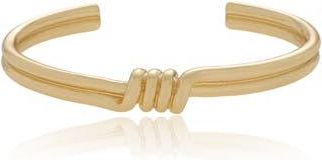 Ettika Coil Bangle Cuff Bracelet in Gold at Nordstrom Rack