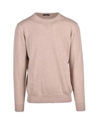 Giancarlo Abbigliamento Giancarlo Desenzano Cashmere Crewneck Sweater - Beige