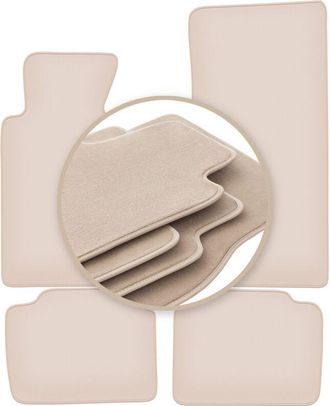 OEM Alfombrillas Beige Premium Para: Bmw 5 E34 Berlina, Familiar, Touring 1988-1994