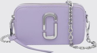 Marc Jacobs Mini borsa a tracolla The Snapshot in pelle saffiano con logo Double J