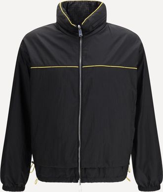 Fendi Giacca antivento reversibile con zip FF Jacquard Man 48