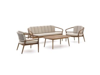 Bellagio la vita attrattiva Bellagio Brasimone stoel-bank loungeset 4-delig