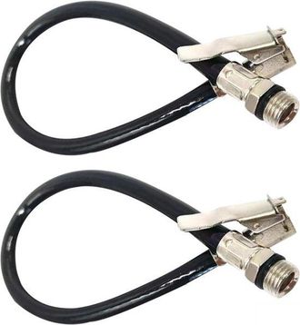 OEM Juego De 2 Mangueras Para Bomba De Neum&aacute;ticos - Goma Flexible - Universal