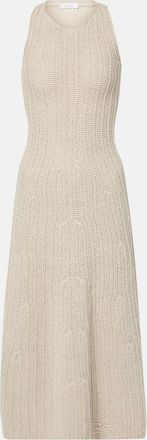 Max Mara Abito lungo Uccio in lino e cotone