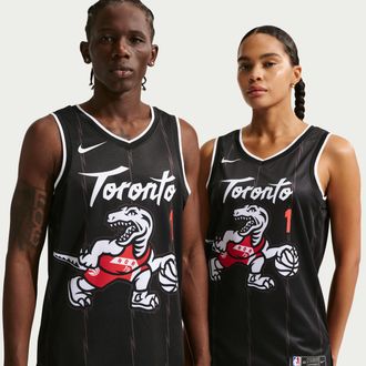 Nike Gradey Dick Toronto Raptors City Edition Nike Mens NBA Swingman Jersey in Black | HM5997-010