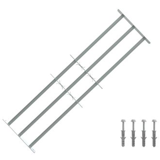 vidaXL Reja De Seguridad Para Ventanas Con 3 Barandas 3 Pcs Vidaxl