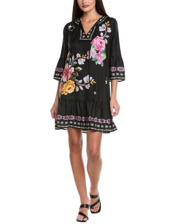 Johnny Was Hailee Mini Dress In Western Kasumi