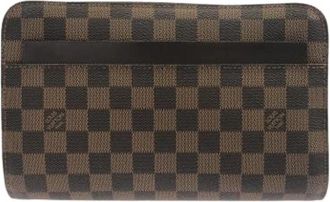 Louis Vuitton Pre-owned Clutch tas - Dames - Vintage Clutch - Bruin - ONE Size - Vintage