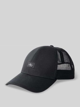 Calvin Klein Basecap mit Mesh-Einsatz und Logo Detail in Black, Gr&ouml;&szlig;e 1