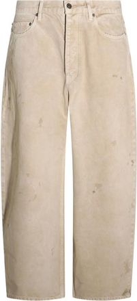 Balenciaga Distressed Faded Jeans