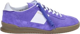 Paul Smith Paarse Su&egrave;de Veterschoenen - Heren - Sneakers - Paars - 40 EU - Su&egrave;de - Schoenen